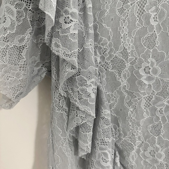 NWT Zara Women’s Lilac Lace Top, Size Small - Picture 3 of 4